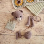 Patron ours au crochet PDF – Doudou bébé, niveau débutant