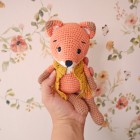 Patron renard au crochet PDF – amigurumi facile