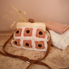 Kit Crochet Sac Clutch Suzanne Granny Automne