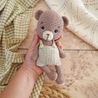 Patron "Pompon, mon petit ours"
